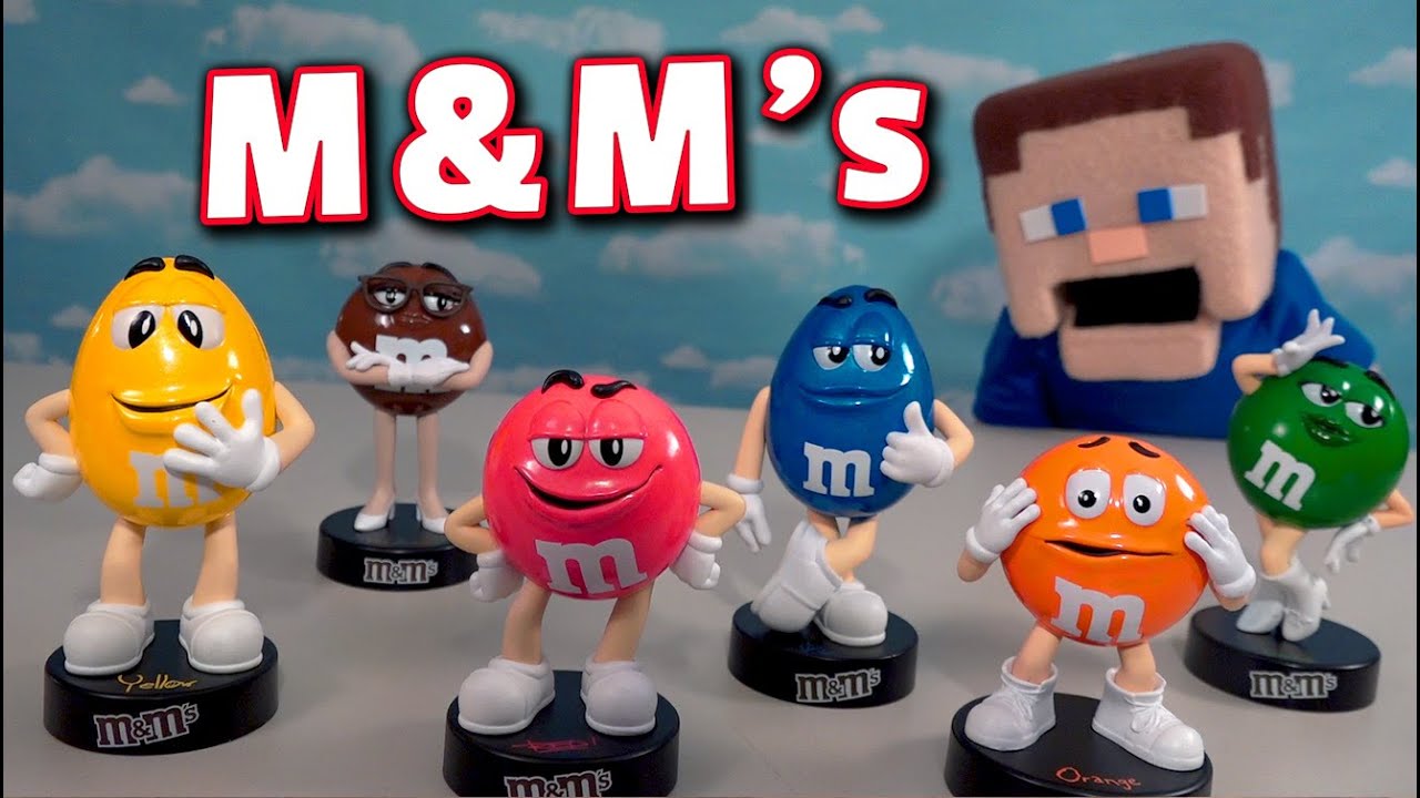 M&m's Character Figure Statues: Jada Toys Complete Set! 2023