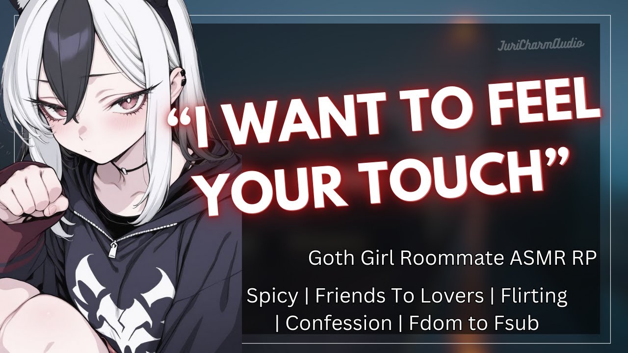 ASMR || Goth Girl Roommate Steals Your Favorite Hoodie [Goth Girl x Listener] [Spicy] [Kissing]