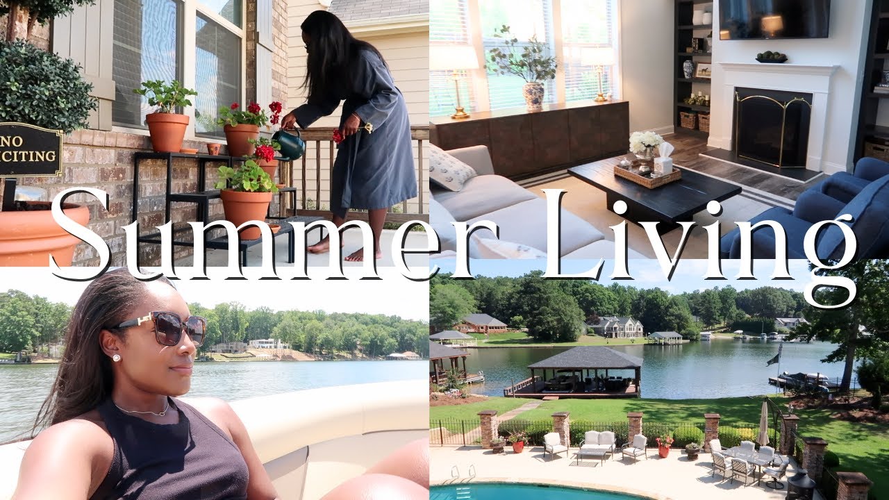 *NEW* Summer DITL vlog | My mom's house & our home updates | Krista Bowman Ruth