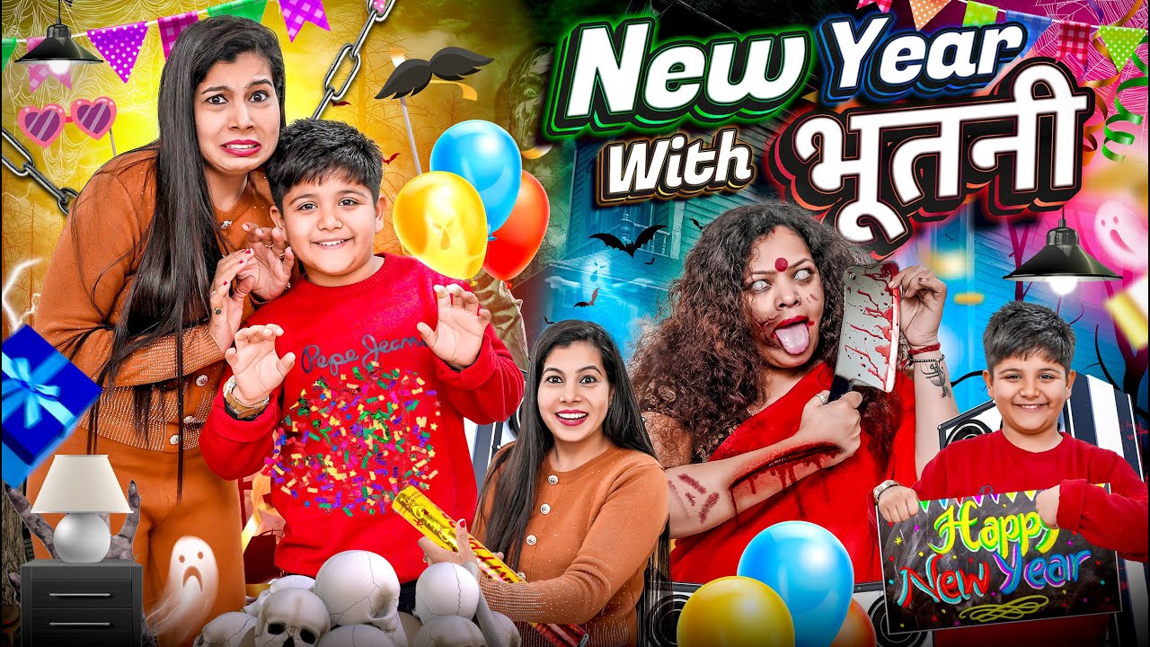 New Year With Bhootni | Sanjhalika Vlog