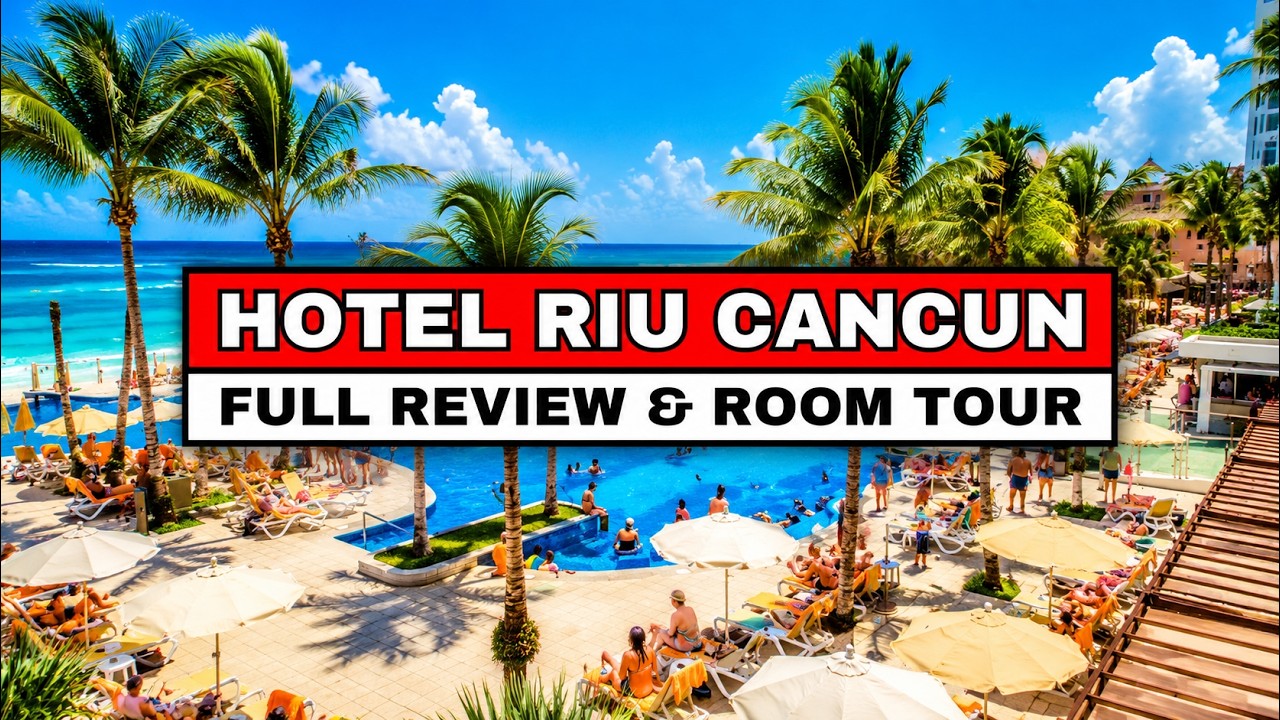 Отель Riu Cancun — только для взрослых, всё включено — обзор и экскурсия по номеру