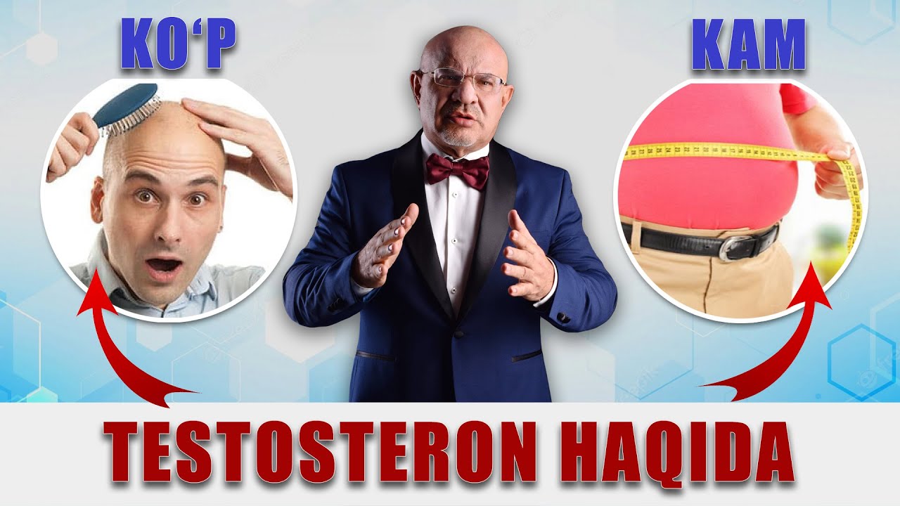 TESTOSTERON - U QANCHA BO'LISHI KERAK?