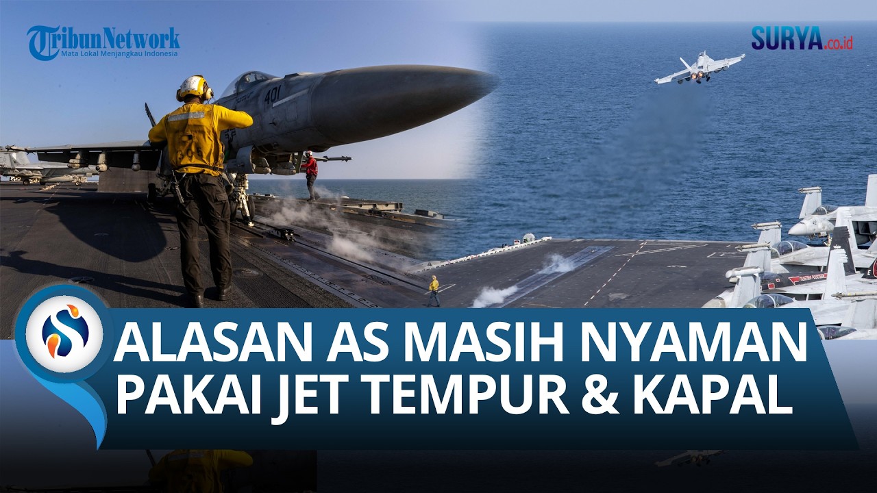 Era Drone Menguat, Mengapa AS Masih Andalkan Jet Tempur dan Kapal Perang Tradisional?