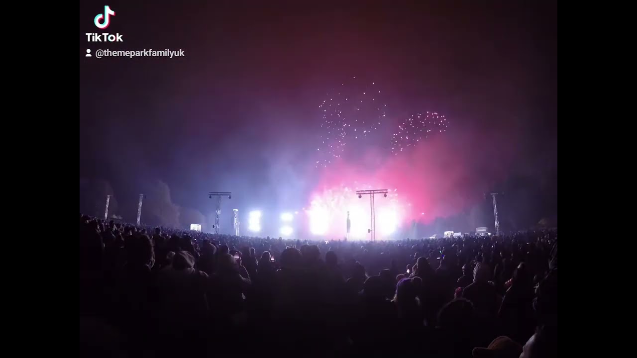 Alton Towers Fireworks 2025