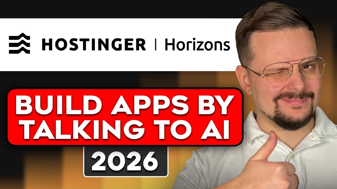 Hostinger Horizons - 2026 | How I Built an App by Talking to AI (Vibe Coding Step-by-Step)