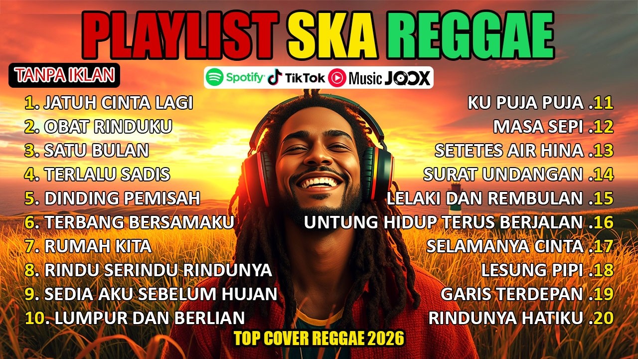 🔥 KUMPULAN LAGU REGGAE TERBARU 2026 TOP HITS SPOTIFY FULL ALBUM MUSIK REGGAE 🎧🔥 COCOK BUAT SANTAI