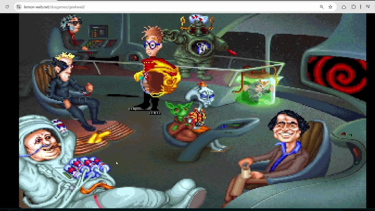 Geekwad: Games of the Galaxy (DOS) &ndash; Playthrough Online via Web Browser