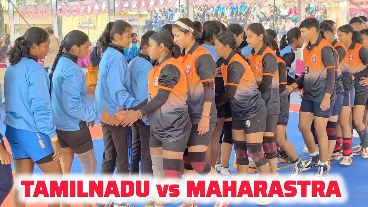 Tamilnadu vs Maharashtra U19 National School Girls Kabaddi Championship Himachal Live
