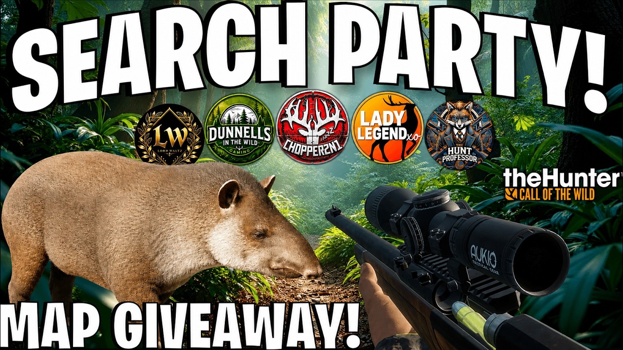 First Peru Saturday Night Search Party LIVE! New Map Multiplayer Hunt + Giveaway! (Portrait)