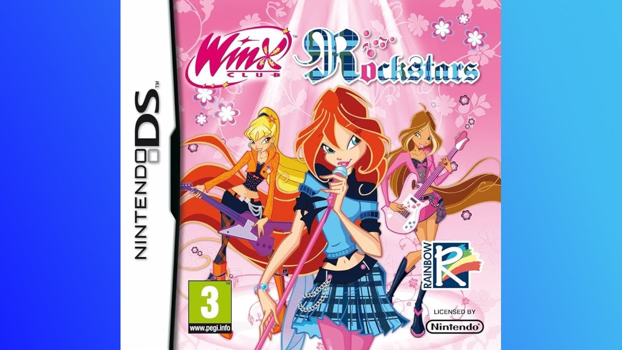 🔇👀WinX Club: Rockstars - Nintendo DS - Complete game