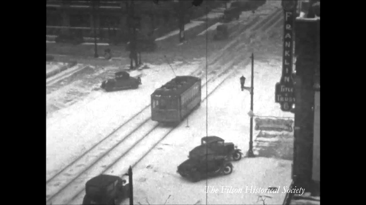 Winter in Downtown Louisville, KY, 1933