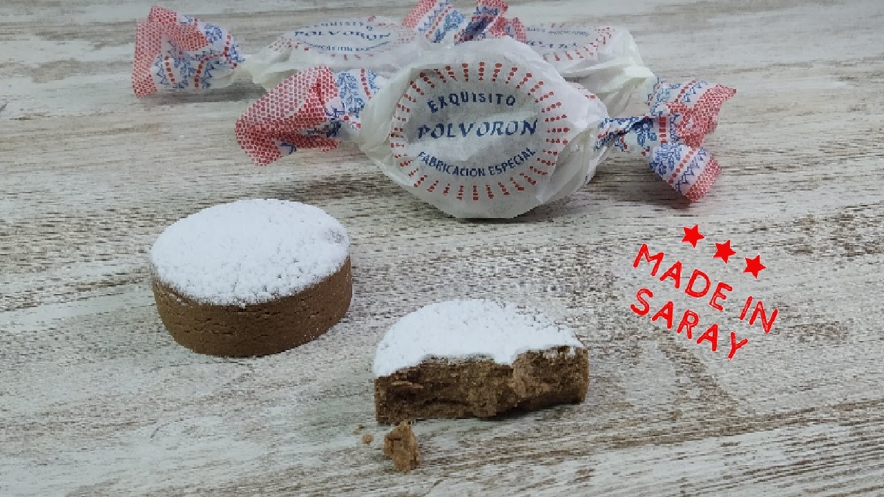 POLVORONES Chocolate 🍫🎅🍫 ((Receta NAVIDAD))