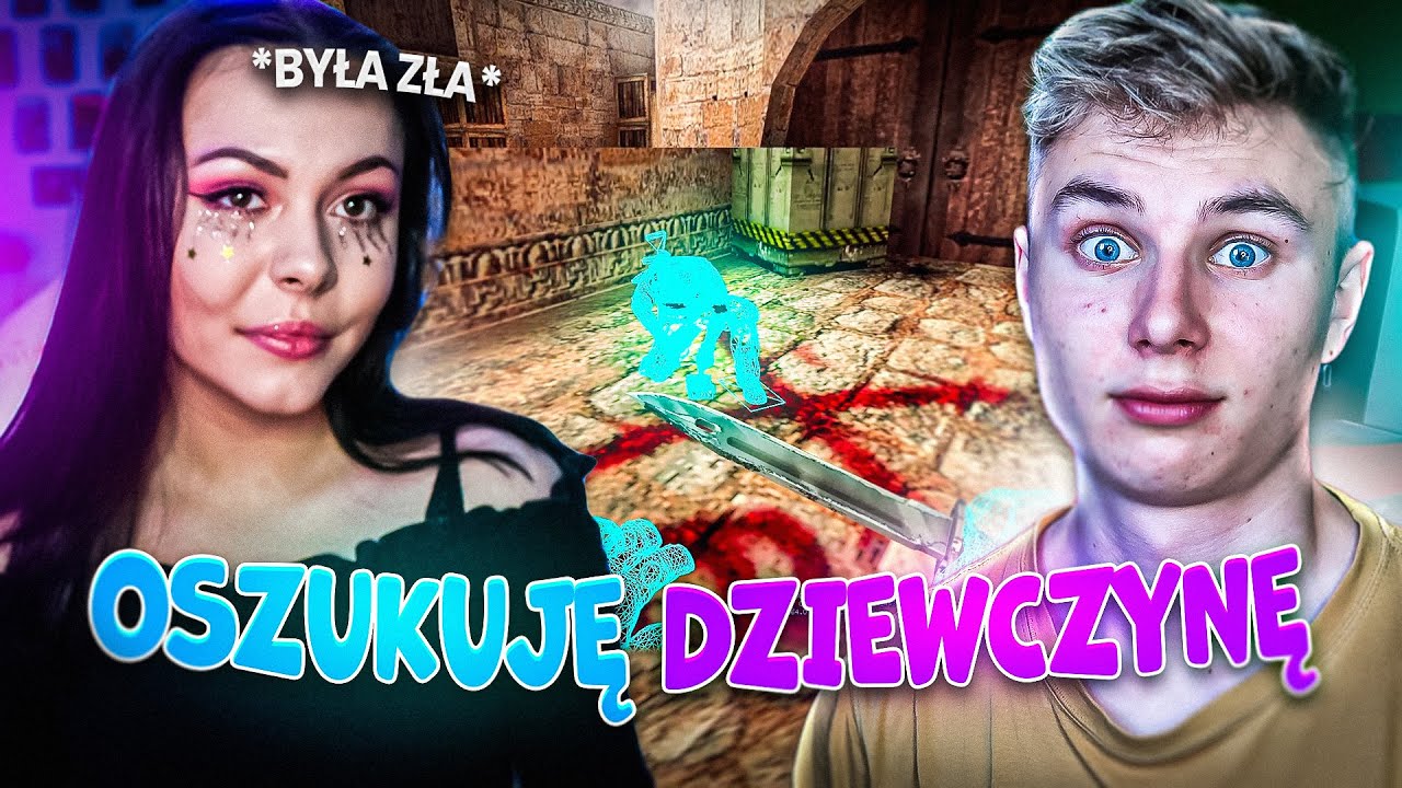 TROLLUJE DZIEWCZYNĘ W CS:GO -1VS1