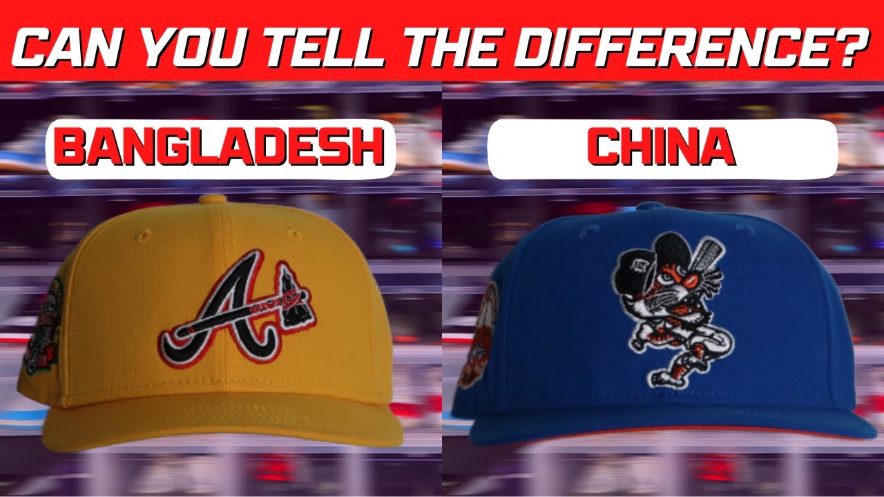 100 FITTED HATS! NEW ERA BANGLADESH VS CHINA WHICH IS BETTER?