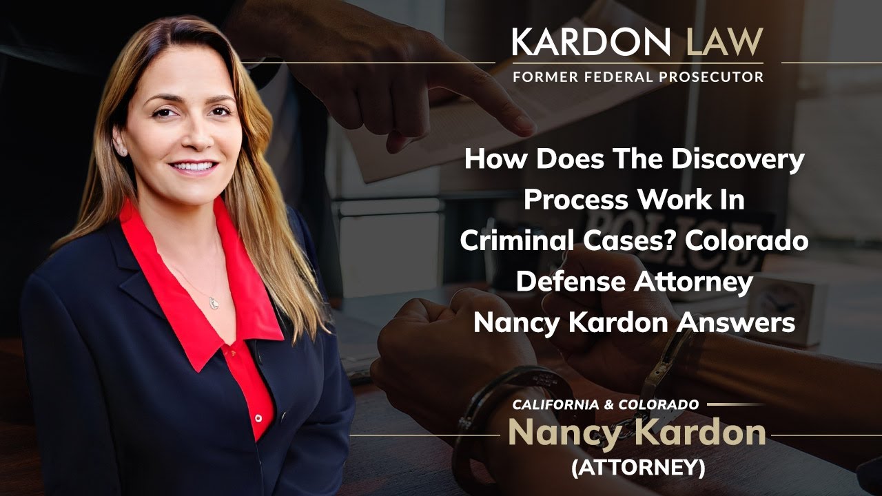How Does The Discovery Process Work In Criminal Cases? CO Defense Attorney Nancy Kardon Answers
