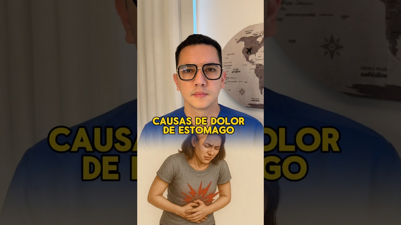Causas de dolor en la &ldquo;boca del est&oacute;mago&rdquo;. #medicina #consejosdesalud #shorts #saludybienestar