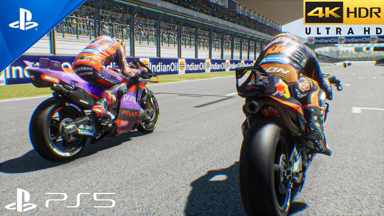 MotoGP 24 - 120% Extreme Difficulty | IndianGP MotoGP Race | Ultra High Realistic Graphics (4K60FPS)