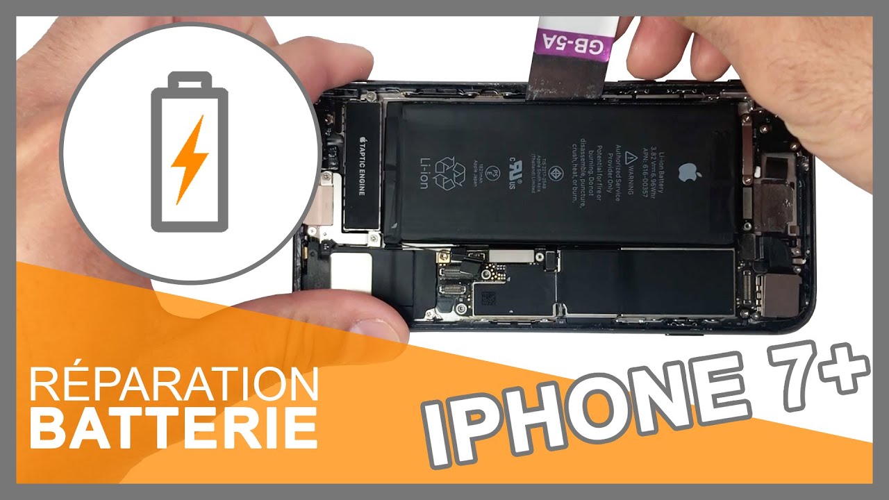 Réparation  batterie iPhone 7 Plus