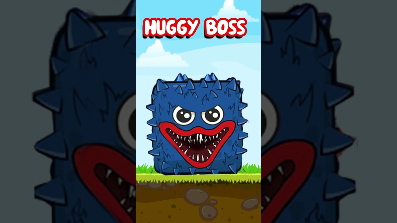 MADE new BOSS RED BALL 4. Animation #shorts