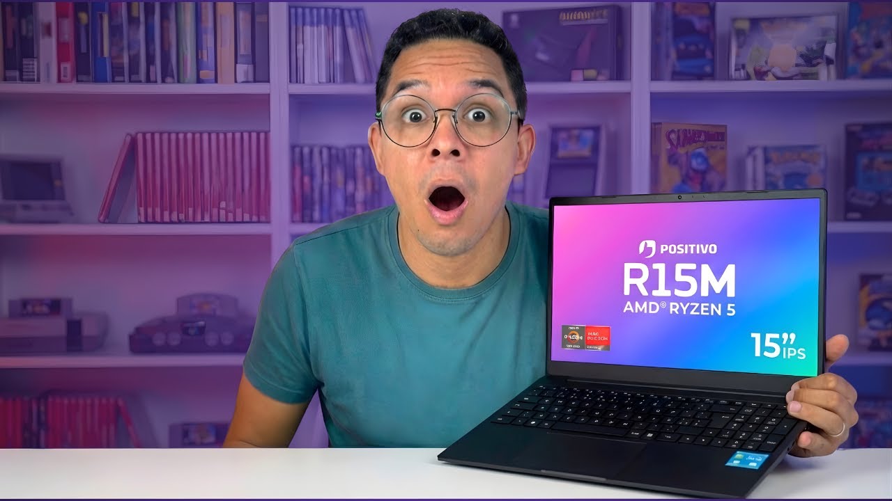 INCRÍVEL! O Positivo Vision R15M (Ryzen 7 ou 5) é o MELHOR CUSTO BENEFÍCIO DE 2026! (Review)