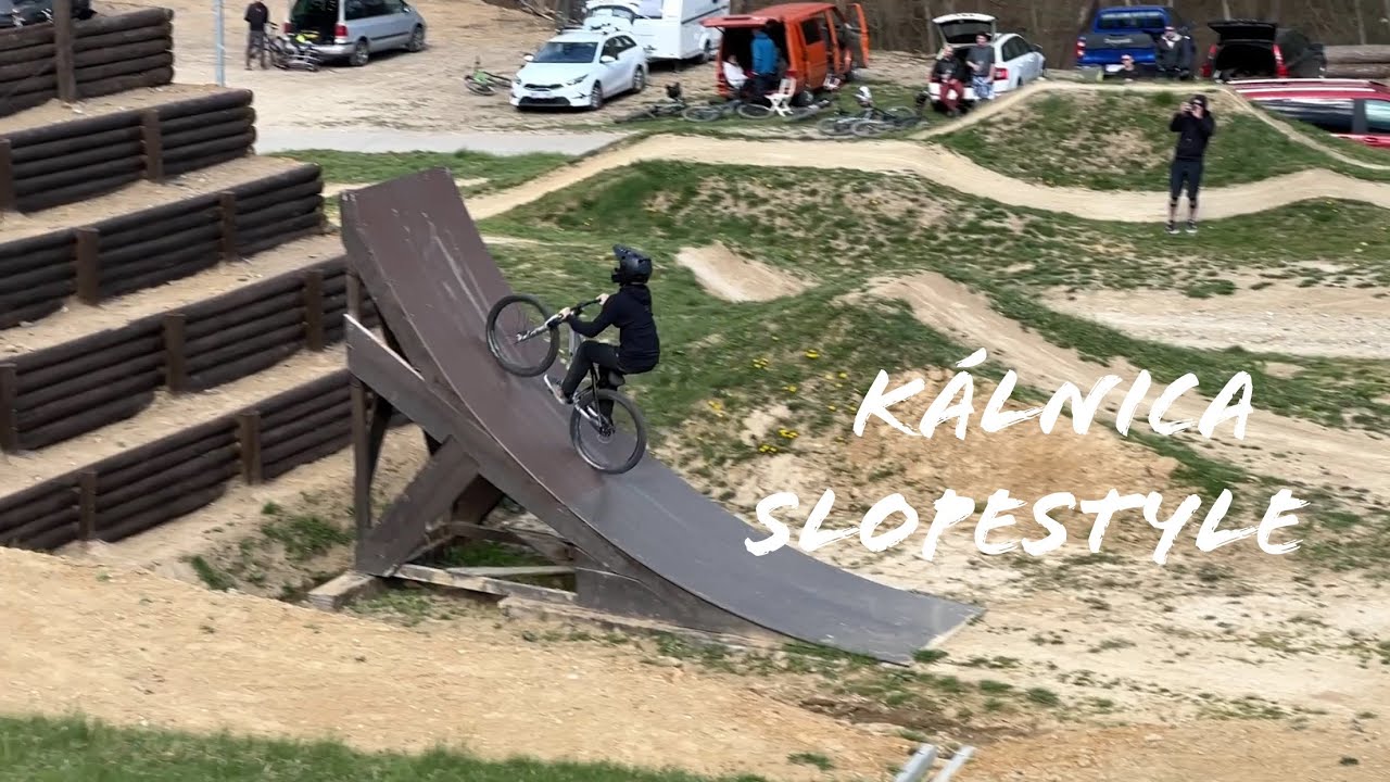 KÁLNICA SLOPESTYLE -                         První seznamování s touhle brutální slopestyle tratí !