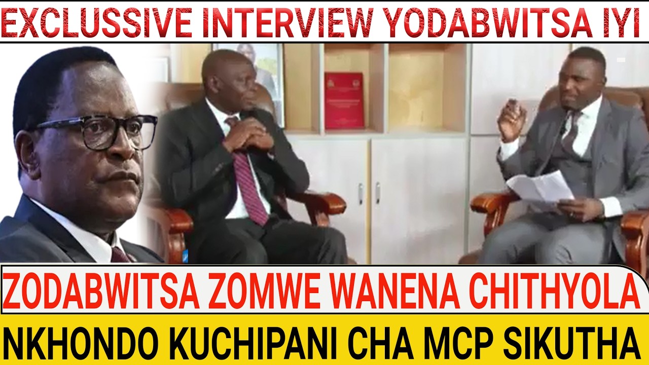 ZOMWE WAULULA SIMPLEX CHITHYOLA ZAKWIITSA CHAKWERA NDI AKULUAKULU  ENA A MCP, TAVERANI IZI
