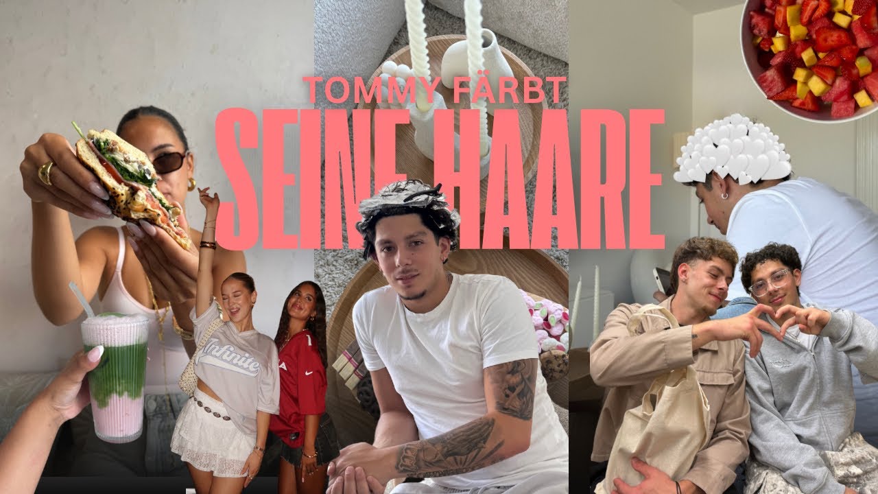 TOMMY FÄRBT SEINE HAARE??🫣🧖🏻 | Weekly Vlog