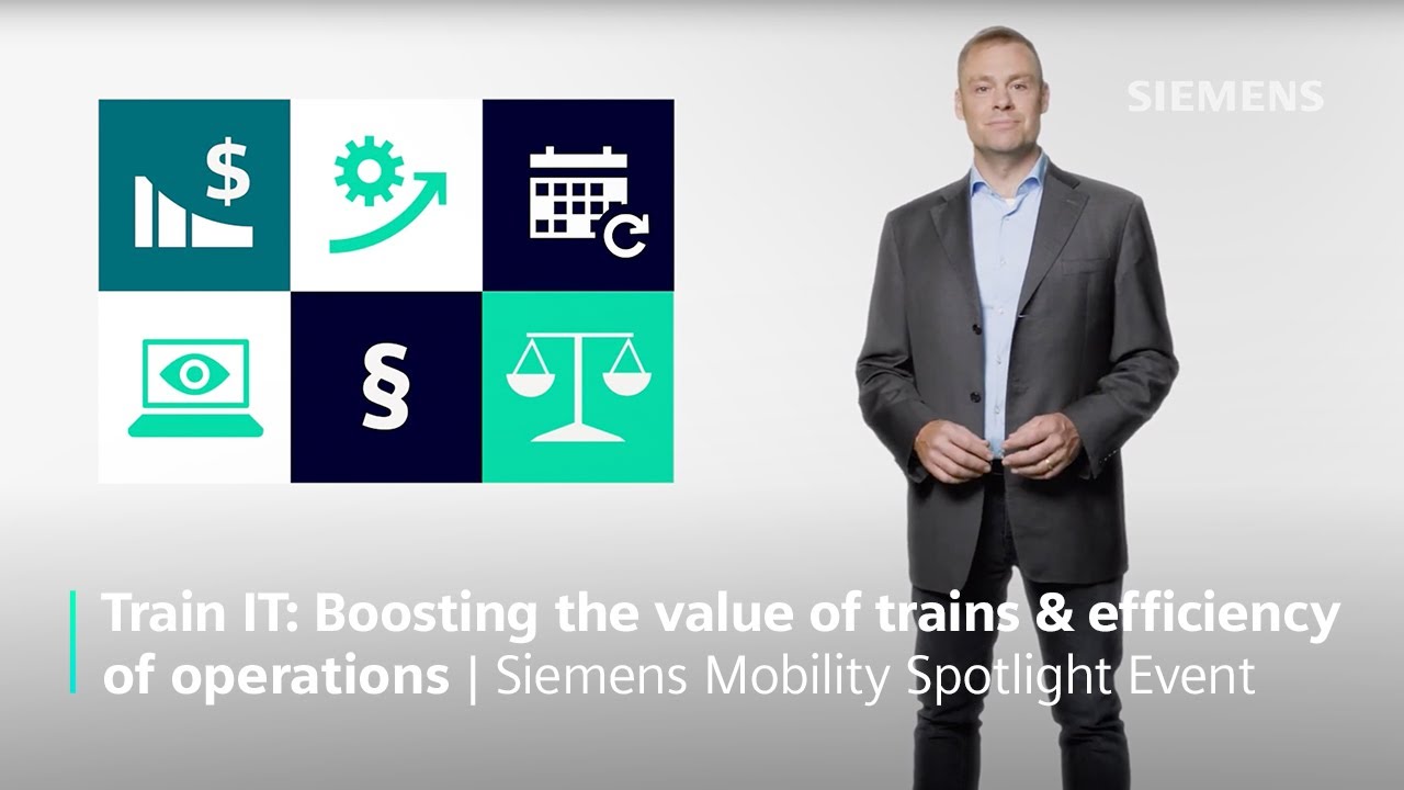 How information technology boosts train operation | Train IT | Siemens Mobility