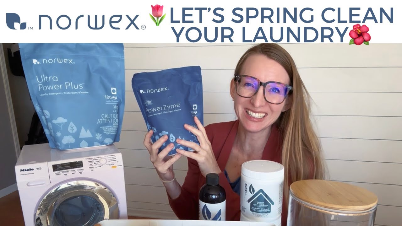 🌸🌷🌿 Video #5 Let's Spring Clean your Laundry with Norwex!