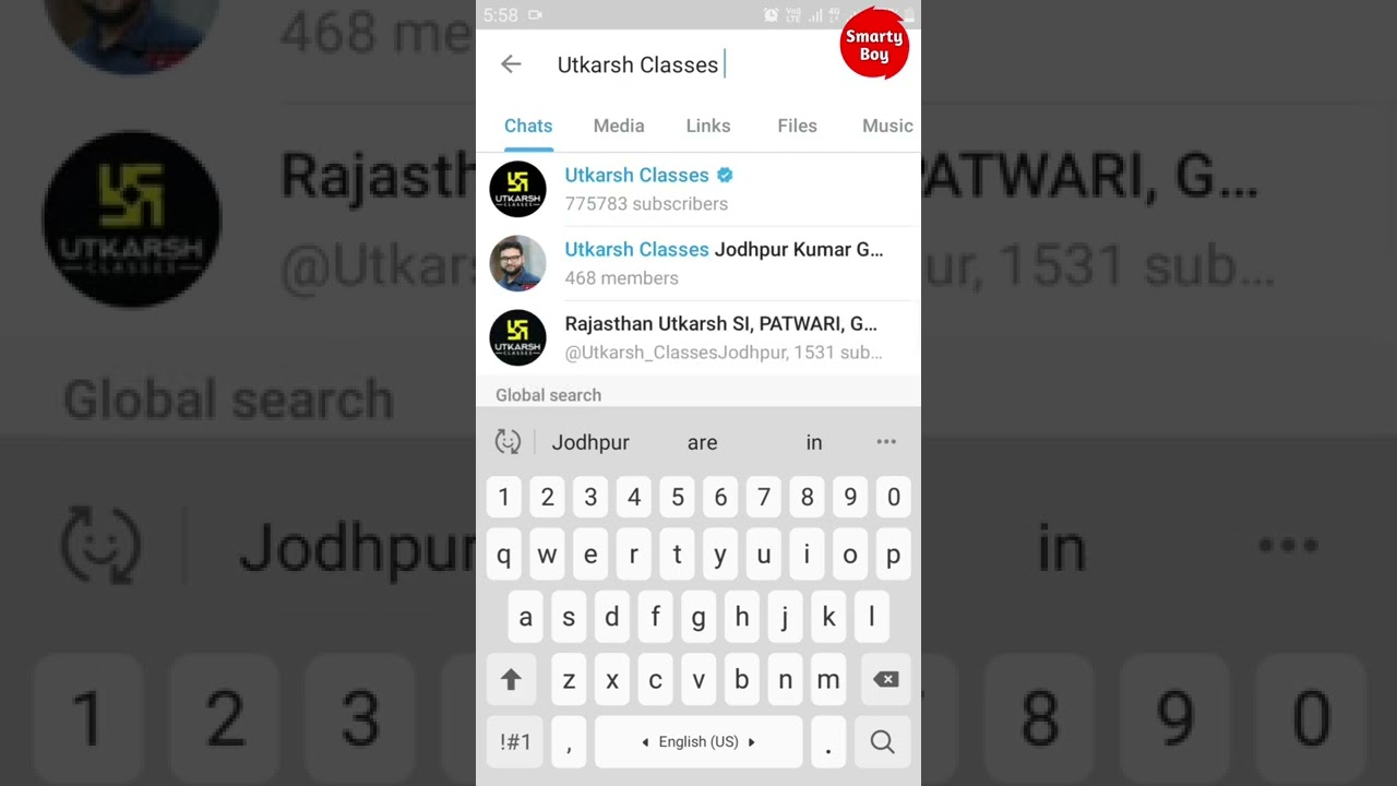 How to Find Telegram Channels? Smarty boy #Shorts
