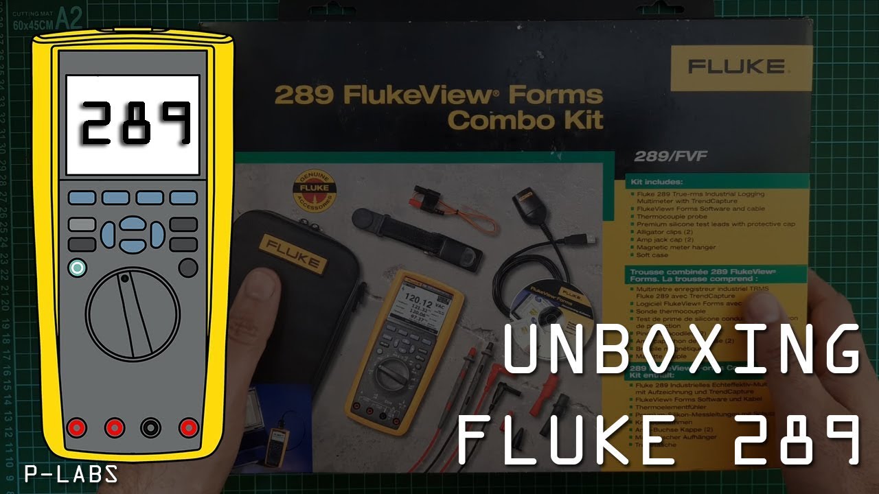 Unboxing Fluke 289 | Multímetro  #PLABS