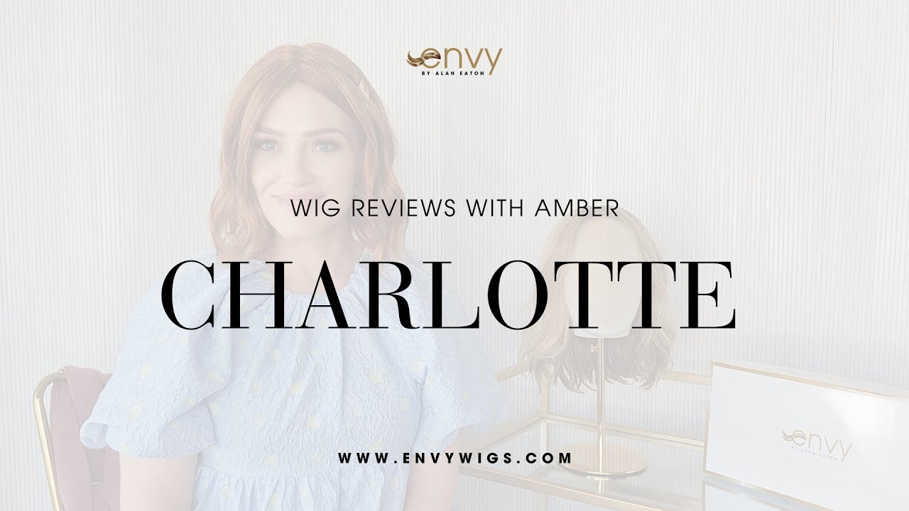 Charlotte by Envy Wigs | Mid-Length Lace Front Wig in Sparkling Champagne, Lighter Red & Silky Beige