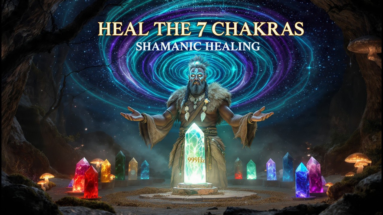 999Hz Sacred Shamanic Ritual ✨ Deep Energy Alignment & 7 Chakra Cleanse