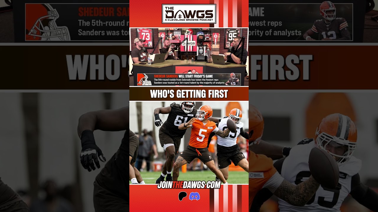 Why did the Browns just hand 1st-team reps to Dillon Gabriel?