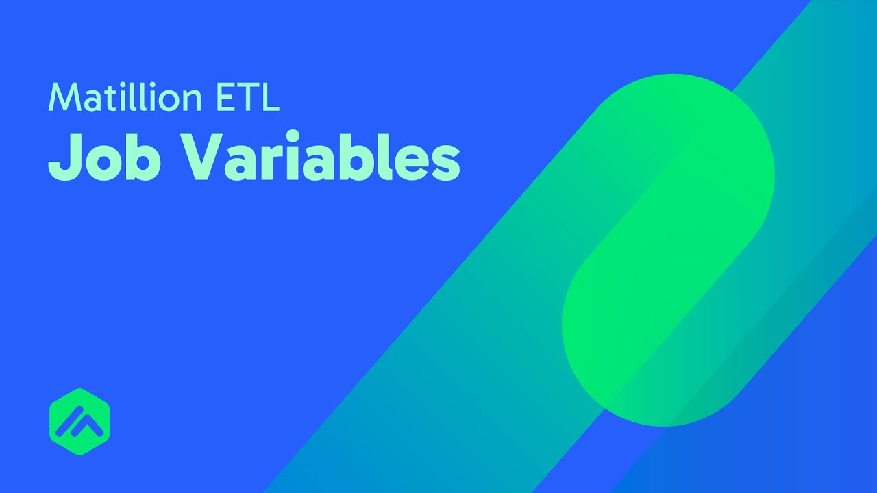 Job Variables | Matillion ETL