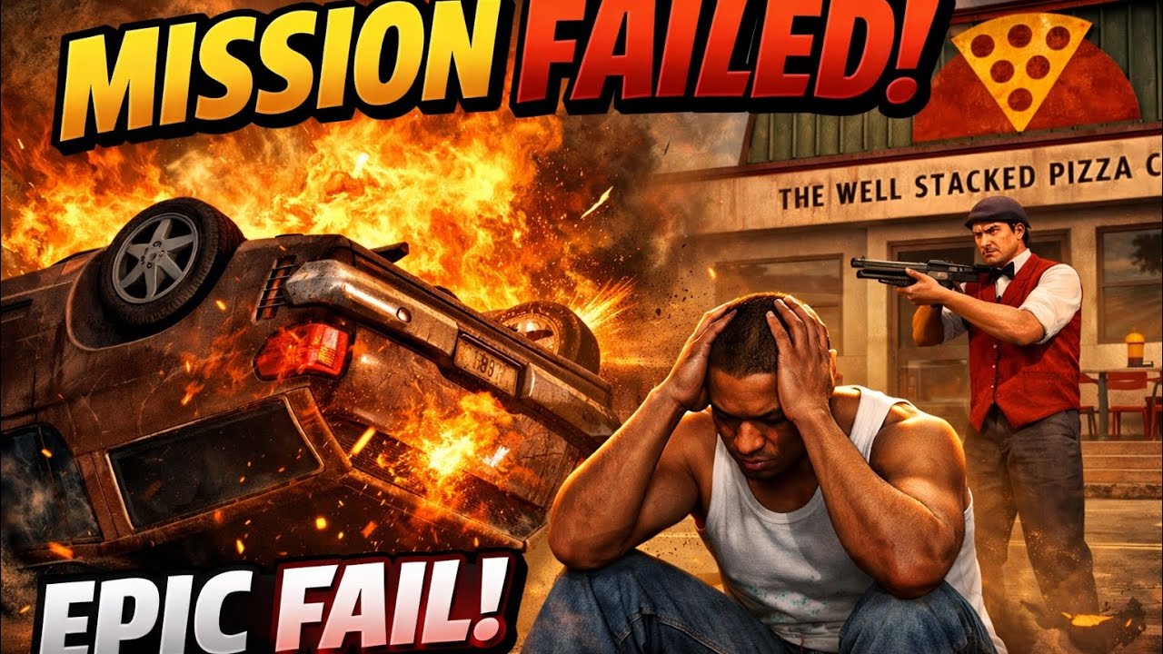 GTA San Andreas #2 😭 Mission Failed! Ryder Blast Ho Gaya 💥 | Hindi Gameplay