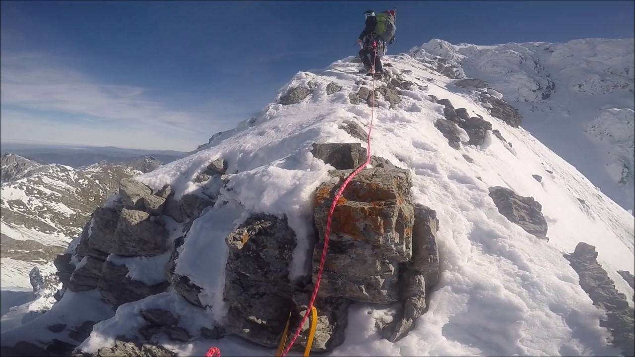 Peña Ubiña -2417m- (Cara Norte, Vía Clásica).