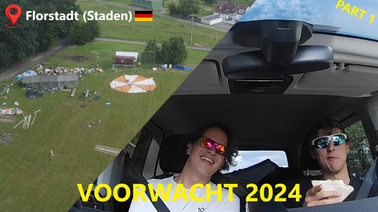 Roadtrip naar DUITSLAND!!! - VOORWACHT 2024 - PART 1