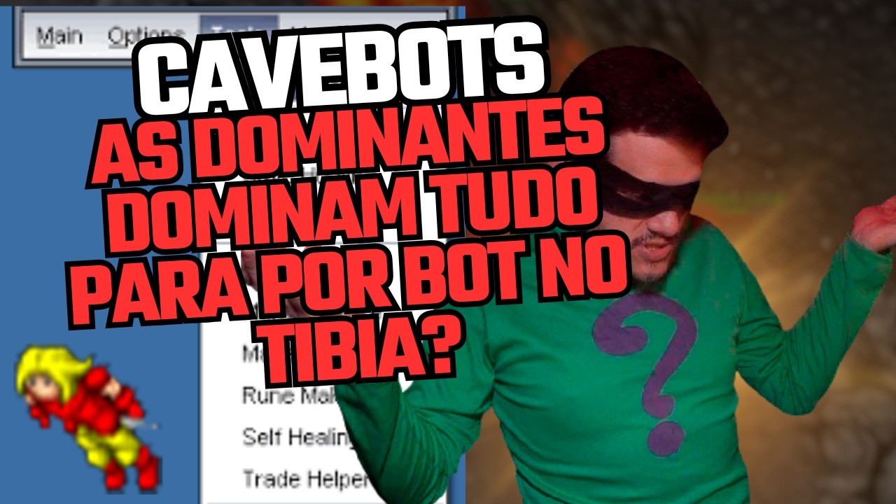 Os bots estão acabando com o Tibia de novo? Cipsoft perdeu a Guerra?Dominantes São Culpados?