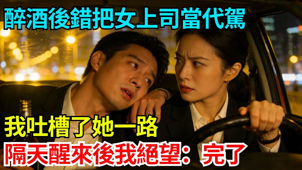 醉酒後錯把女上司當代駕，我吐槽了她一路，隔天醒來後我絕望：完了【奇人社會誌】#完結爽文#職場故事#情感故事#總裁小說#女总裁系列#先婚后爱