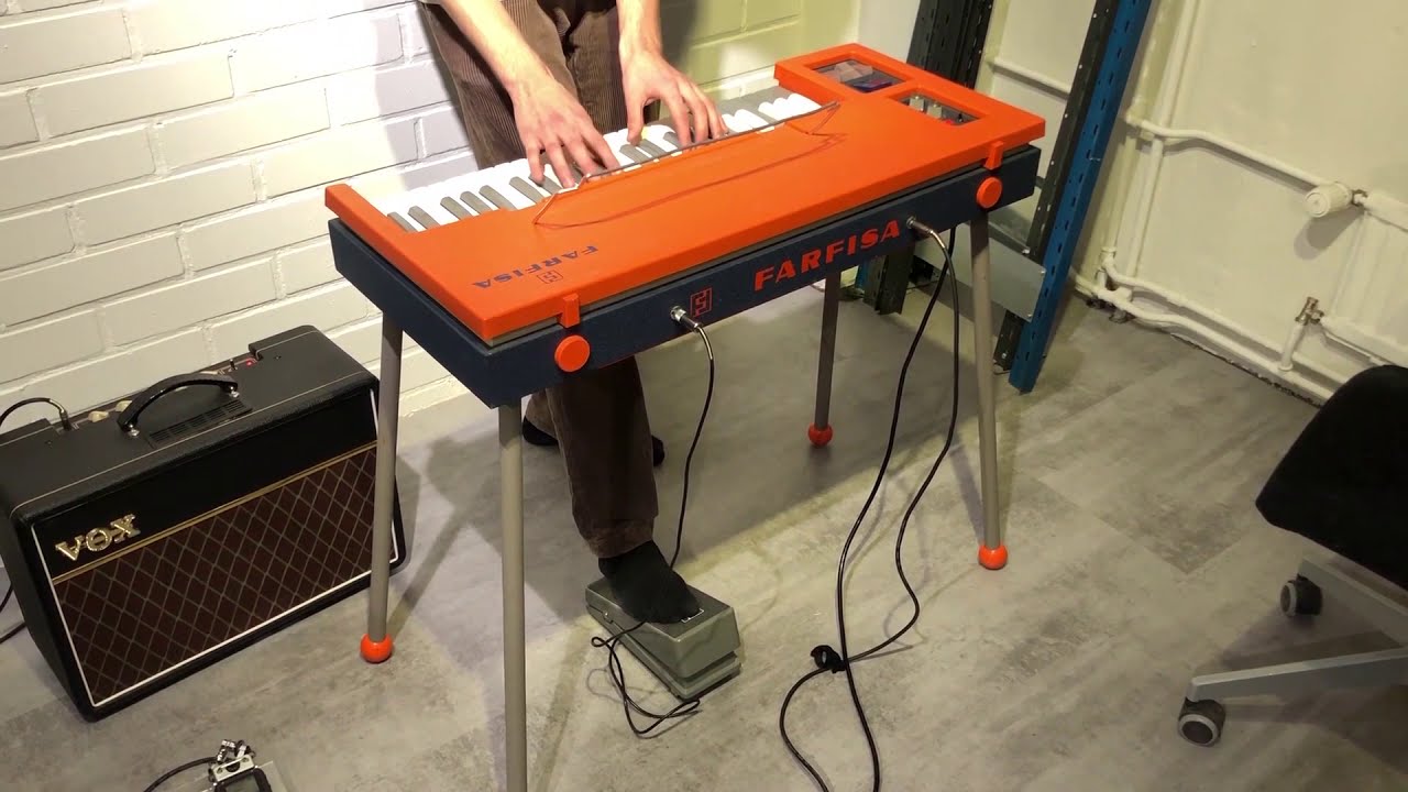 Farfisa FAST 2 Compact 1968 - Sounds of Farfisa All Silicon Transistorized