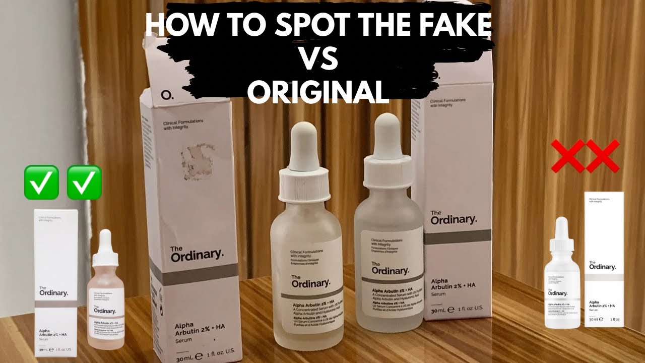 How to Spot the ”FAKE” The Ordinary Alpha Arbutin 2% #alphaarbutin #skincare  #theordinaryskincare