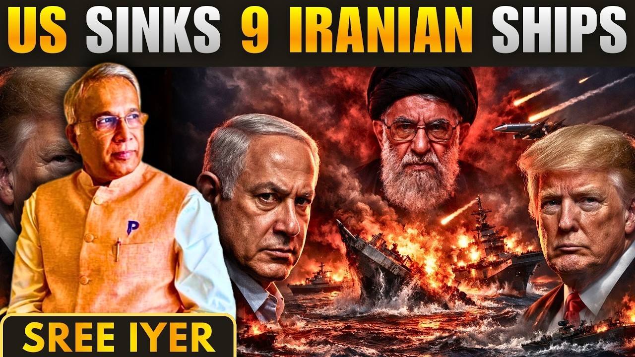BREAKING: US Navy Sinks 9 Iranian Ships in Major Escalation! How will Iran retaliate?