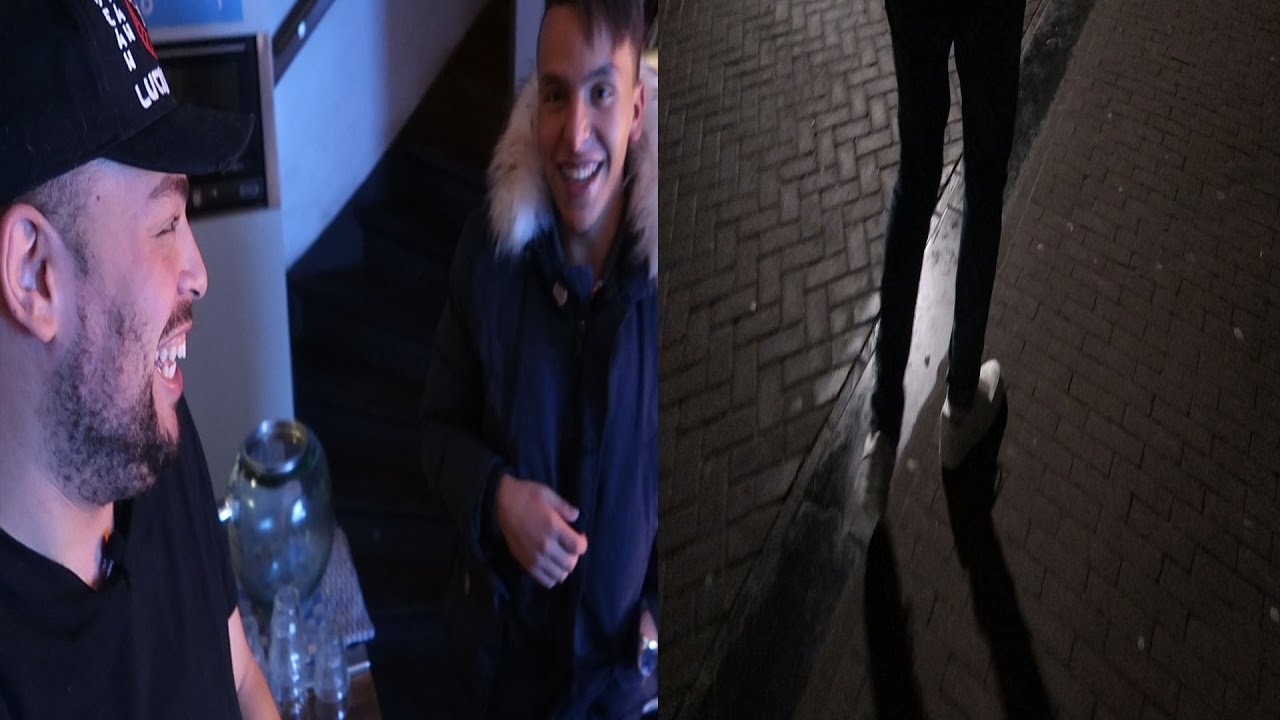 NESIM   ZIJN SCHOENEN DISSEN + SOUFIANE EDDYANI IN DE SHOW - QUCEE VLOG #165