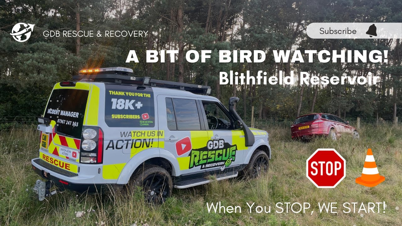 Bird WATCHING - INCIDENT - Blithfield Reservoir - Staffordshire!