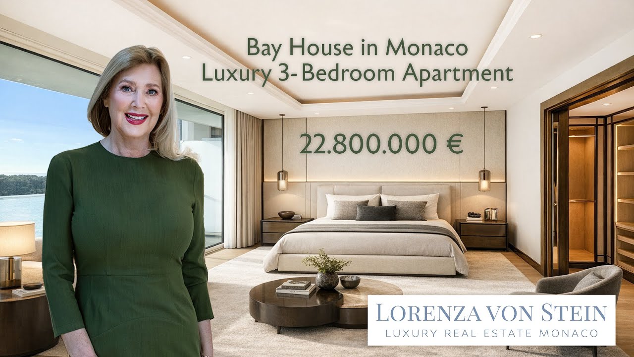 Bay House - Luxury 3 bedroom Apartment, #MonacoRealEstate #LuxuryApartment #BayHouse