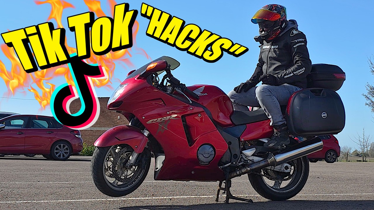 Советы по вождению мотоцикла из TikTok УЖАСНЫ!