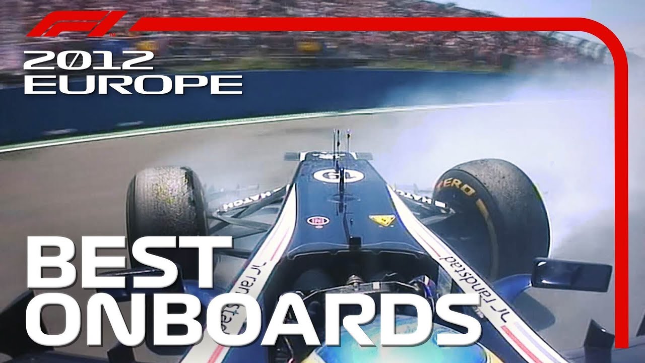 Amazing Overtakes, Dramatic Collisions | Emirates Best Onboards | 2012 European Grand Prix