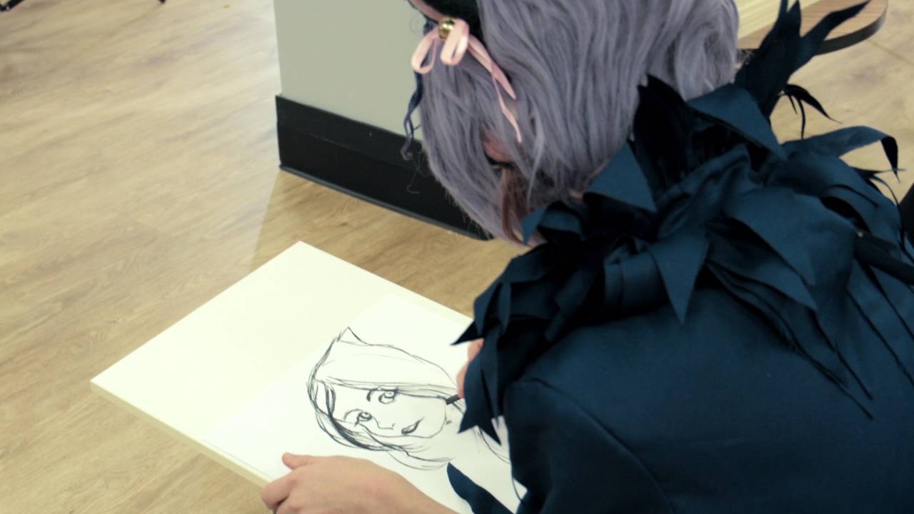 Cosplay Figure Drawing at the National Academy of Technology