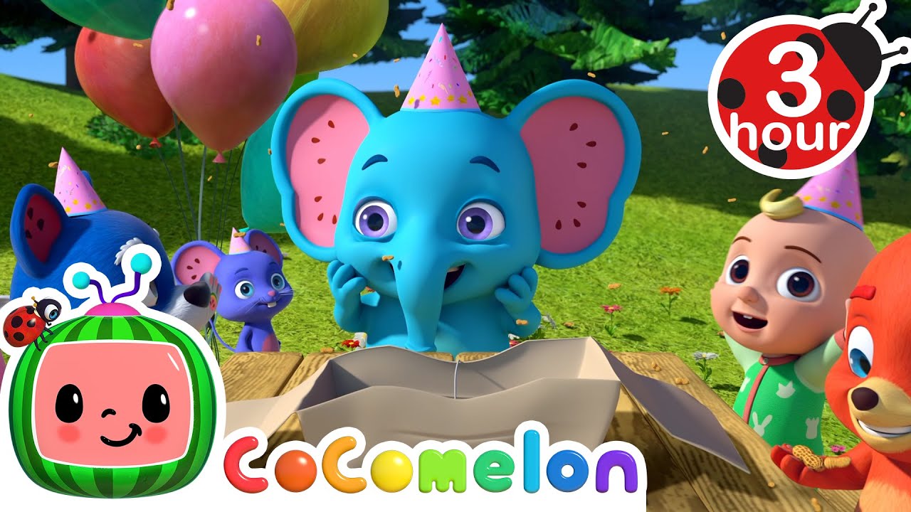 Emmy's Birthday Surprise Party | Cocomelon - Nursery Rhymes | Fun Cartoons For Kids | Moonbug Kids